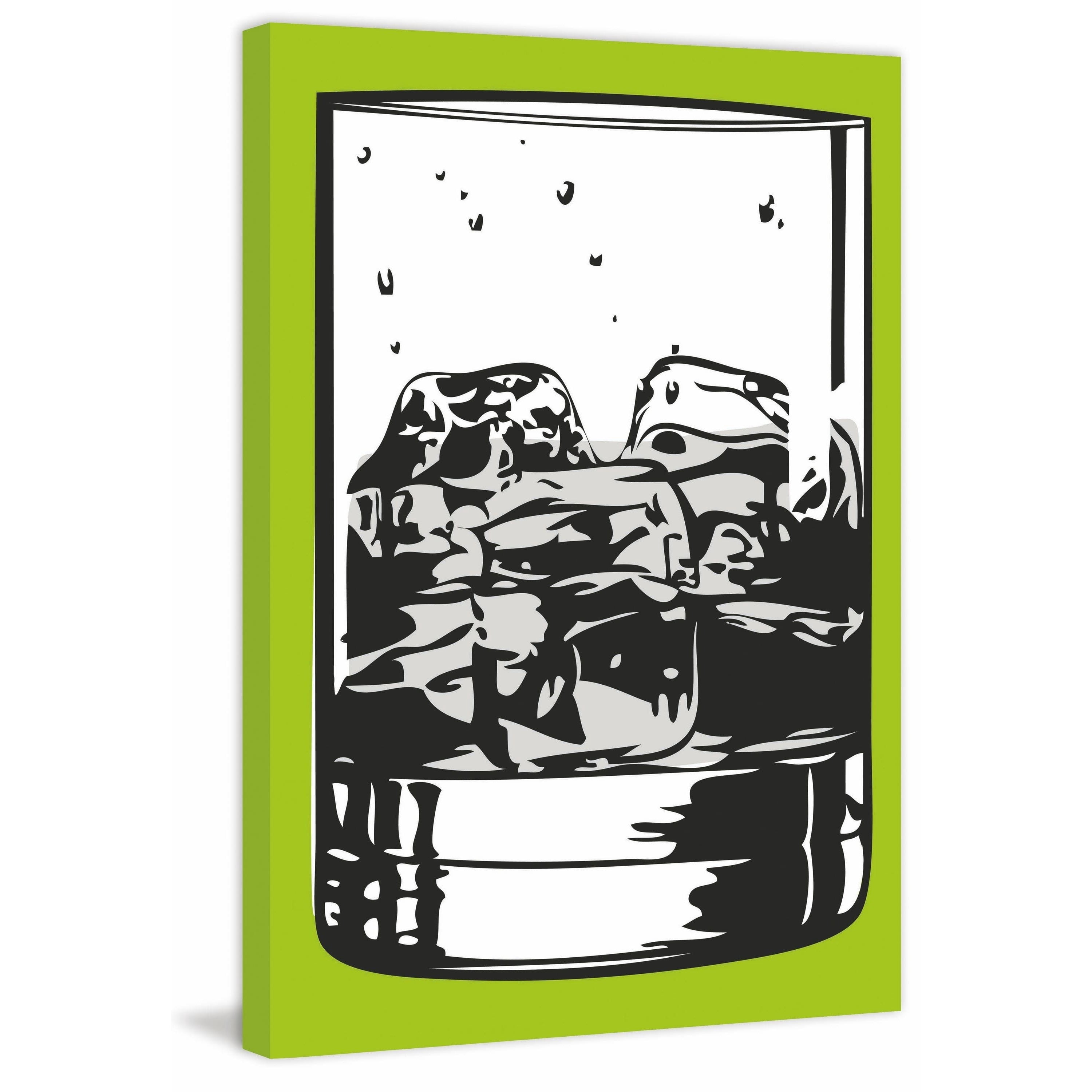 Marmont Hill "Cocktail 2" Print on Canvas