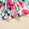 thumbnail image 6 of WIBACKER Toddler and Little Girl Summer Floral Dress Kids Girls Casual Swing Sundress, 6 of 9