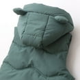 thumbnail image 6 of Kiijoy Girls Outerwear Vest Sleeveless Bear Ear Hooded Padded Jacket, Sizes 18-24M, 6 of 8