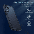 thumbnail image 3 of Entronix Phone Cover Compatible with Galaxy A26, Anti-Slip Shockproof Rugged Protective Cover, Blue, 3 of 5