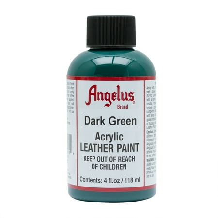 UPC: 0086366741719 | Angelus® Acrylic Leather Paint  4 oz.  Dark Green