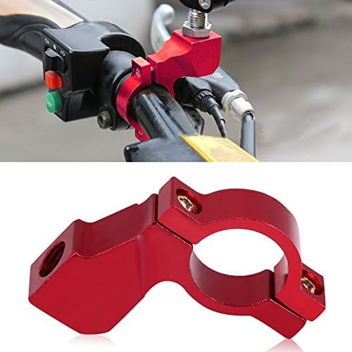 Motorcycle Rearview Mirror Mount, Universal Fit Easy Install Handlebar Adapter 22mm 7/8 Inch 10mm Bracket for Touring Commuting Sport Bike Riders(wwx)