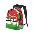 thumbnail image 2 of Haiem Watermelon Hello Summer Lightweight Backpack for School, Classic Basic Water Resistant Casual Daypack for Travel with Bottle Side Pockets, 2 of 8