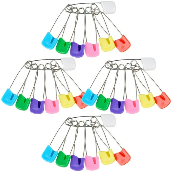 Child Safety Pins 50 Pcs Diaper for Cloth Diapers Heavy Duty Kids Clothes Clothespin Baby Steel
