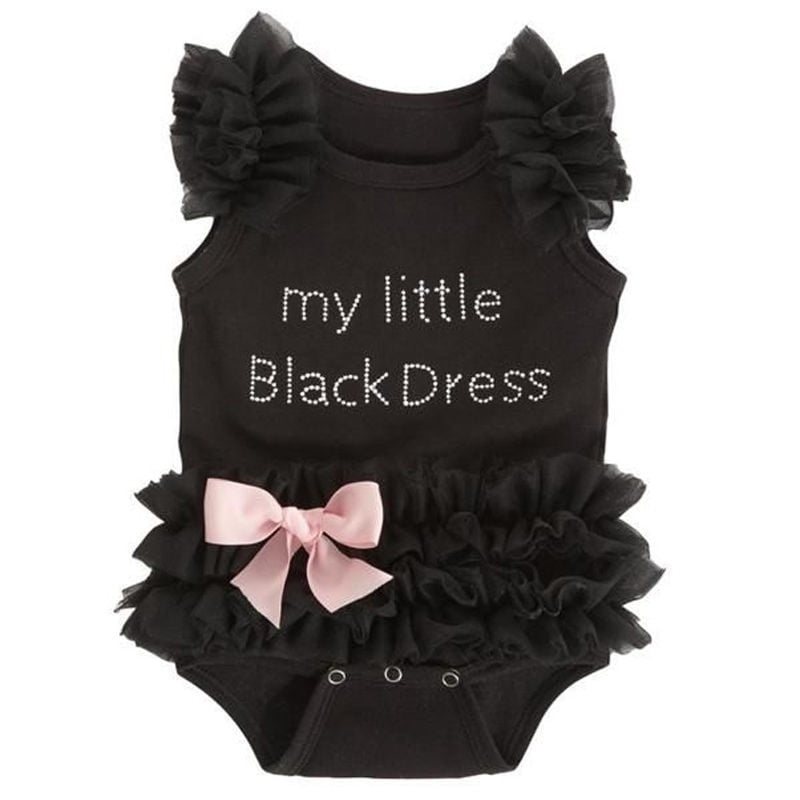 infant black dress