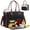 Beige-black-brown, variant on LOVEVOOK Lunch Tote Bag for Women, 3 in 1 Work Bag with Insulated Lunch Compartment, 15.6 Inch Laptop Tote Bag for Teacher, Nurse, Business, Office
