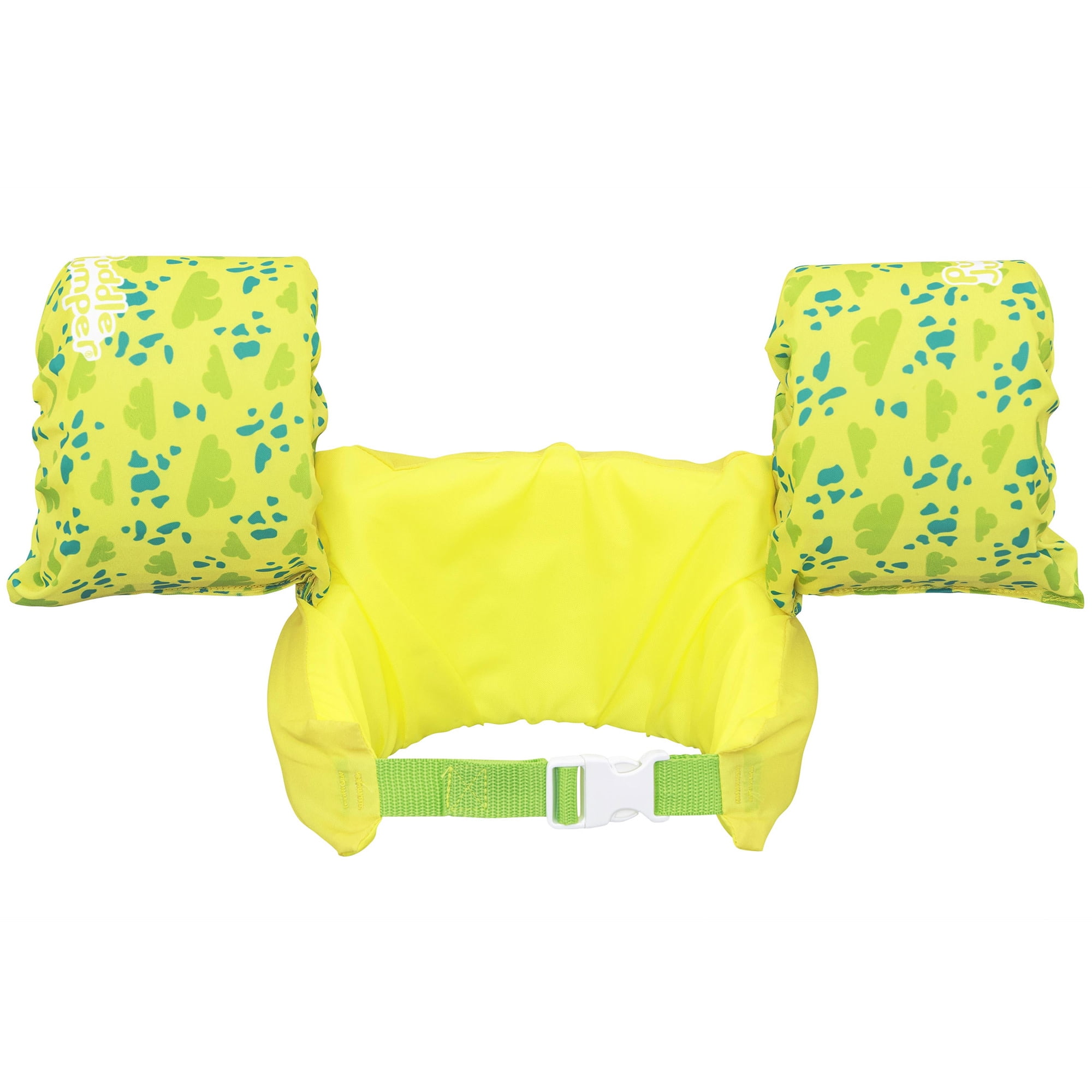 Puddle Jumper: Fabric Life Vest With Armbands - Turtle - Float Jacket, Swim & Water Accessory, Adjustable Back Buckle, 33-55lb Cap, Toddlers & Kids 2+