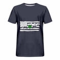 thumbnail image 3 of Njoeus Oversized Tshirts for Men, Men's American Flag T-Shirts Big & Tall Short Sleeve Graphic Tees Crew Neck Mens Usa Flag Patriotic Shirts 3X 4X 5X Dark Blue Summer Savings, 3 of 3