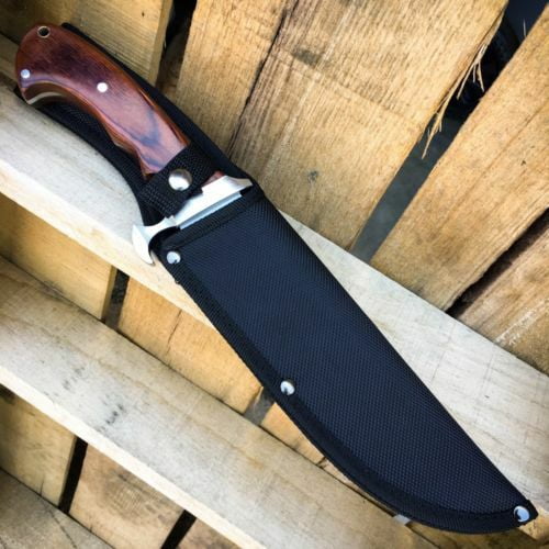 13.5" HEAVY DUTY HUNTING FIXED BLADE Rambo BOWIE Camping Outdoor Knife