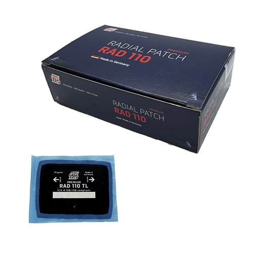 10 Rema Tip Top RAD110 - Self-Vulcanizing Radial Flat Tire Puncture Repair Patch