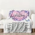 thumbnail image 6 of 1 Pc Daughter Gifts From Mom To My Daughter Blanket Daughter Birthday Gifts Daughter Gifts Gifts For Daughter Daughter Blanket From Mom Daughter Graduation Gifts Christmas, 6 of 7
