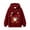 Red, variant on Christmas Reindeer Pet Carrier Hoodie, Teddy Dog Pocket Sweatshirt with Head Window for Women