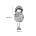 thumbnail image 3 of Hanzidakd Hangs Christmas Headband Plush Angel Hanging Ornaments Xmas Tree Pendant Home Christmas Decoration Girl Birthday Party Decor, 3 of 3