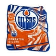 thumbnail image 2 of Edmonton Oilers 50" x 60" Raschel Blanket, 2 of 3