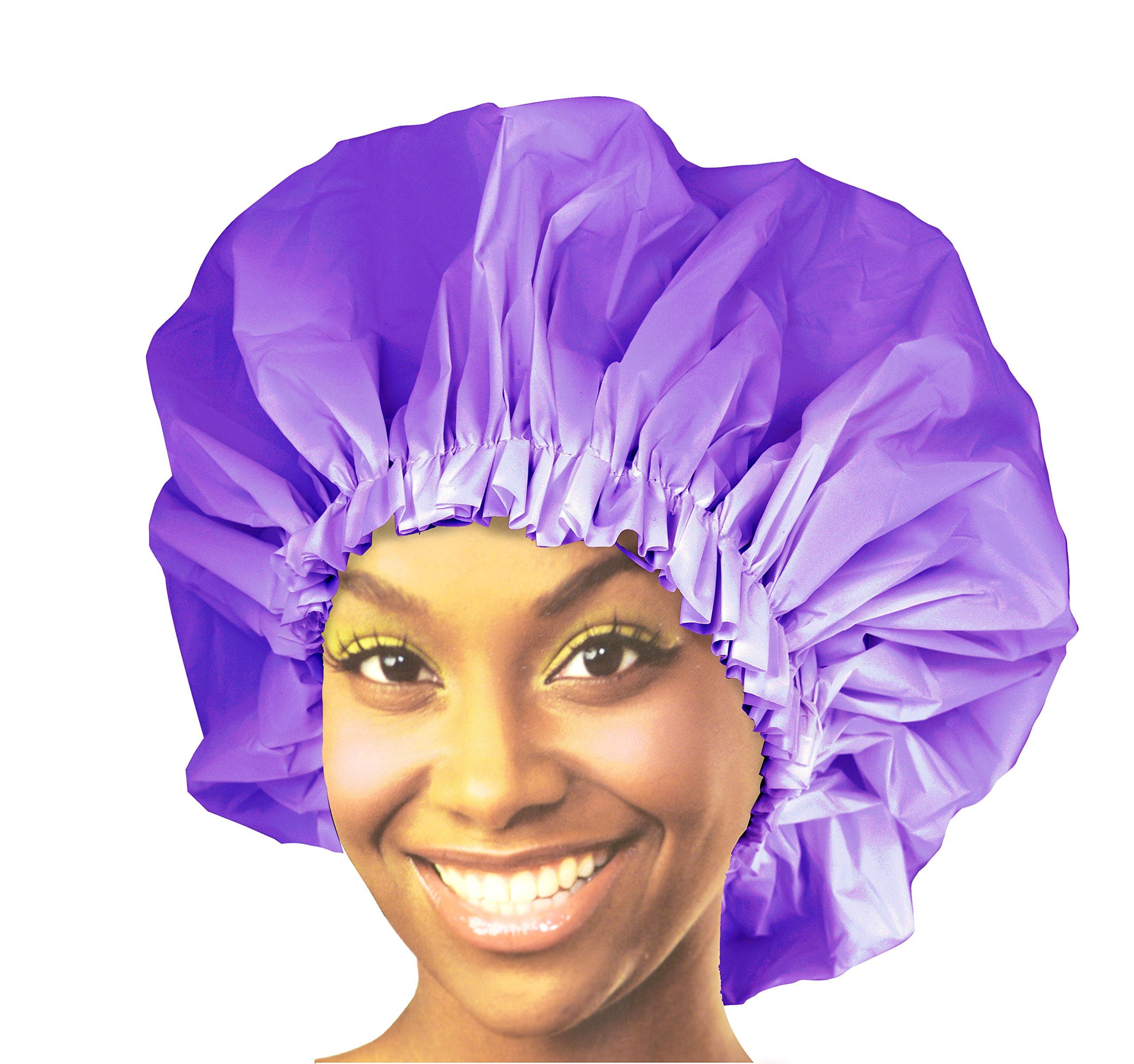 Donna Premium Collection Super Jumbo Shower Cap Purple 22163 - Walmart.com