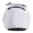 thumbnail image 4 of Women's Isotoner Terry Ballet Flat w/ Satin Bow Heather Grey XL M, 4 of 6