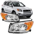 thumbnail image 1 of Conjunto de faros Reinko para Toyota RAV4 2009-2012, cromado, 1 of 8