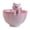 E, variant on kowaku Teacup Made of , Chinese Teacup with Tea Pet, Pig Statue, Decorative Porcelain Collectible Figurine, Miniature Figure for Tea Room And Office B
