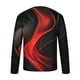 thumbnail image 5 of Blusas y camisas de manga larga con cuello redondo para hombre, blusa informal de manga larga con cuello redondo y estampado., 5 of 5
