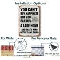 thumbnail image 5 of LakeHouseDecorSignage 8 x 12 inches Tin Metal Sign, Vintage Lake Home Decor, Welcome to Lakehouse, 5 of 14