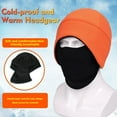 thumbnail image 4 of Winter Cold-weather Thermal Head Cover Warm Balaclava Face Neck Bonnet Protector Cycling Sports, 4 of 8