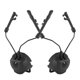 thumbnail image 3 of Soporte de montaje de auriculares giratorio oso de fresa para casco rápido caza al aire libre, 3 of 10