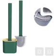 thumbnail image 1 of Escobilla para Inodoro, Escobilla para Inodoro de Silicona, Juego de Escobillas para Inodoro, Escobilla para Inodoro, Escobilla para Inodoro Plana de Silicona, Escobillas y Soportes para Inodoro, 1 of 5
