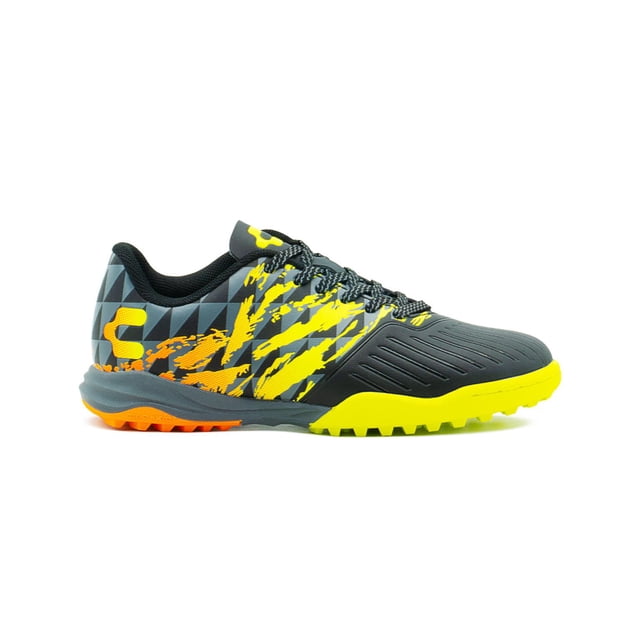 Tenis Charly Para Hombre Futbol Rapido Puntera Cosida negro 23.5