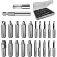 thumbnail image 1 of extractor de 22 piezas extractor de tornillos de caja de plástico Ormromra YQ-1492, 1 of 9