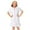 White, variant on Girls Swimsuit Coverup Zip Up Robe Hoodie Dress Rufflebutts Swimsuit Girls Towel Dress for Kids 6-7 Years