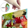 thumbnail image 4 of FMSHPON Flying Insects Flower Clipboard Hardboard Wood Nursing Clip Board and Pull for Standard A4 Letter 13x9 inches, 4 of 7