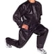 thumbnail image 2 of Eigraketly Fitness Sweat Sauna Suit Heavy Duty Pérdida de peso Ejercicio Pantalones a prueba de viento Camisa Ropa Chaqueta Adelgazante para Pescar Negro 4XL, 2 of 6