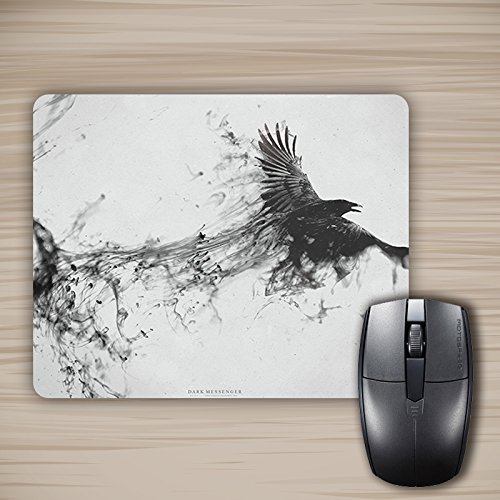 POPCreation PerLife Crow Ink Painting Mouse pads Gaming Mouse Pad 9