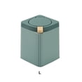 thumbnail image 3 of Cesto de basura Wosthever bote de basura doméstico de plástico color Verde, 3 of 6