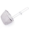 thumbnail image 4 of Stainless Steel Slotted Spoon, Kitchen Skimmer, Fine Mesh Strainer, Frying and Filtering Tool for Home Cooking, White, 4 of 7