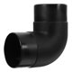 thumbnail image 5 of IFANLANDOR Pieza De Repuesto Para Aire Acondicionado Tubo De Codo Resistente A Temperatura Alta Color Negro, 5 of 8