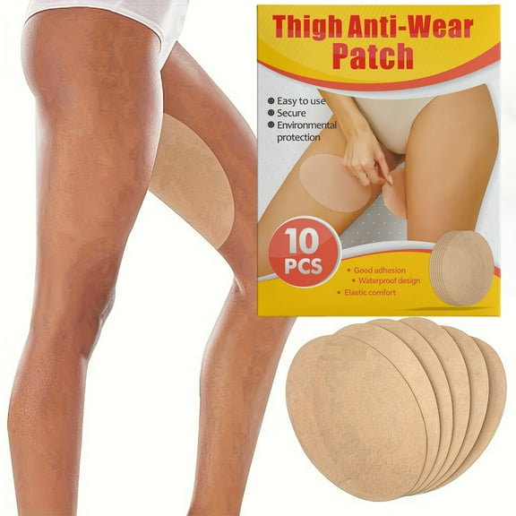 Anti-Chafing Thigh Pads 10PCS - Invisible Disposable Skin Protectors for Running & Dresses