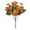 Orange, variant on Flowers Rose Wedding Bouquet Floral Silk Hand Tied,17x31 cm,Orange