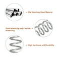thumbnail image 4 of Uxcell 5Pcs Wire Diameter 0.024", OD 0.2", Free Length 0.39" 304 Stainless Steel Coil Mechanical Compressed Spring, 4 of 7