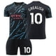 thumbnail image 1 of 2024 Nuevas camisetas de fútbol MCI # 10 Grealish - Negro S, 1 of 5