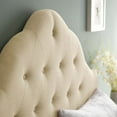 thumbnail image 5 of Modway Sovereign Queen Upholstered Fabric Headboard in Beige, 5 of 6