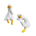 thumbnail image 1 of simhoa Computer Monitor Decor Figurines Car Interior Accessories Cute Small Statues 2pcs Set, 1 of 8
