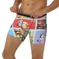 thumbnail image 3 of Saiise Bluey Men's Underwear Boxer Briefs Cotton Trunks Short Leg Underwear (S-XXL), 3 of 7