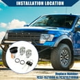 thumbnail image 2 of Cilindro de cerradura de puerta Unique Bargains 1 Set No.7C3Z-1521990-A para Ford F150 1997-2011, interruptor de encendido con 2 llaves iguales en negro, 2 of 7