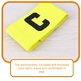 thumbnail image 4 of SHISUYAN 2Pcs Football Soccer Captain Armband Adjustable Soccer Rugby Basketball Player Band, 4 of 9