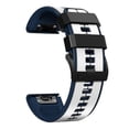 thumbnail image 2 of For Garmin Approach S62 22mm Silicone Sports Two-Color Watch Band-2025, 2 of 4