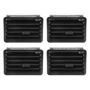 BIBABLYKE 4pcs Car Air Vent Ventilator Grille for 97-02 Air Conditioner Outlet Instrument Panel Dashboard Outlet Grille Auto Part