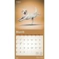 thumbnail image 3 of Yoga Dogs OFFICIAL | 2026 12x24" (Hanging) Square Wall Calendar | Plastic-Free, 3 of 9