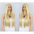 thumbnail image 3 of Unique Bargains Lace Front Wigs Heat Resistant Straight Hair for Girl, 3 of 8