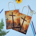 thumbnail image 7 of YAHAFEPY 20Pcs He Is Risen Theme Party Bags for Christian, Christian Party Favor Bags,Birthday Party Decorations, With Handles Favor Bags Candy Gift Bags for Adult, 7 of 7